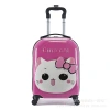 Nuevo estilo de dibujos animados niños pullrod maleta 18 "universal wheel travel case caja de regalo se puede imprimir logotipo Specification image